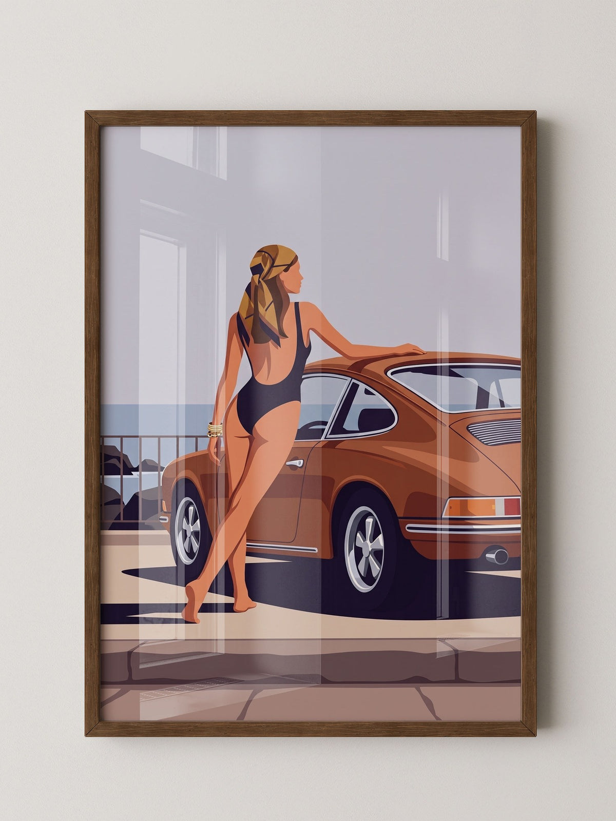 Retro Auto Vintage Illustration