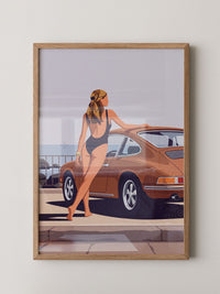 Retro Auto Vintage Illustration