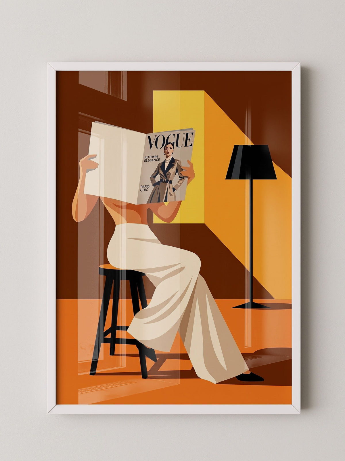 Magazin Leserin Fashion Illustration