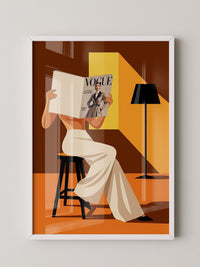 Magazin Leserin Fashion Illustration