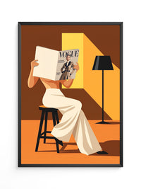 Magazin Leserin Fashion Illustration