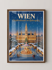 Wien Christkindlmarkt Karussel