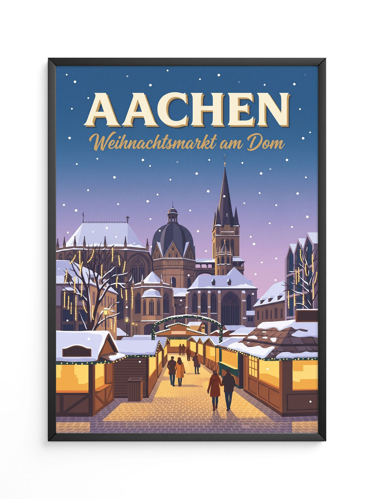 Aachen Weihnachtsmarkt Dom