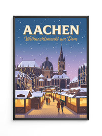 Aachen Weihnachtsmarkt Dom