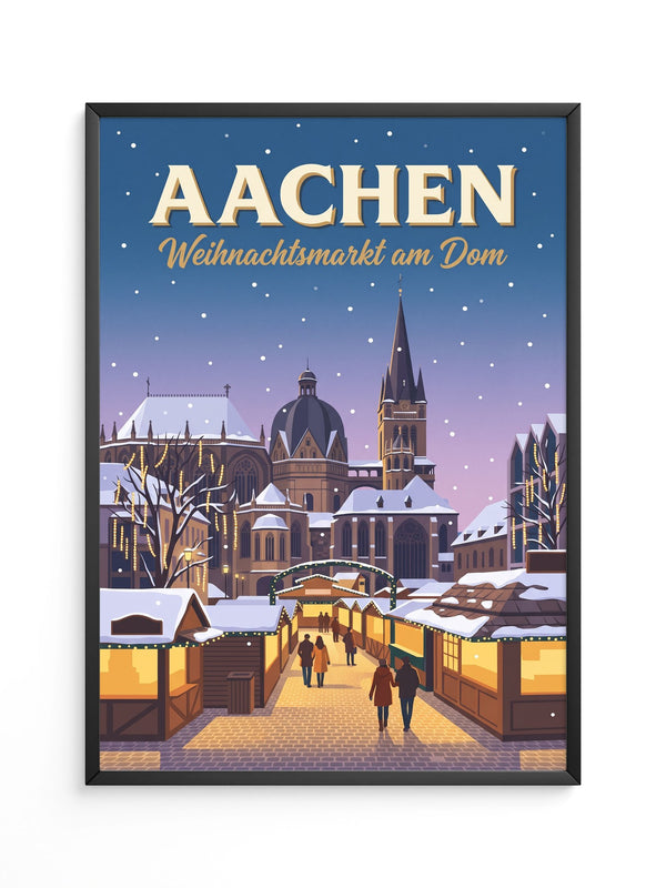 Aachen Weihnachtsmarkt Dom