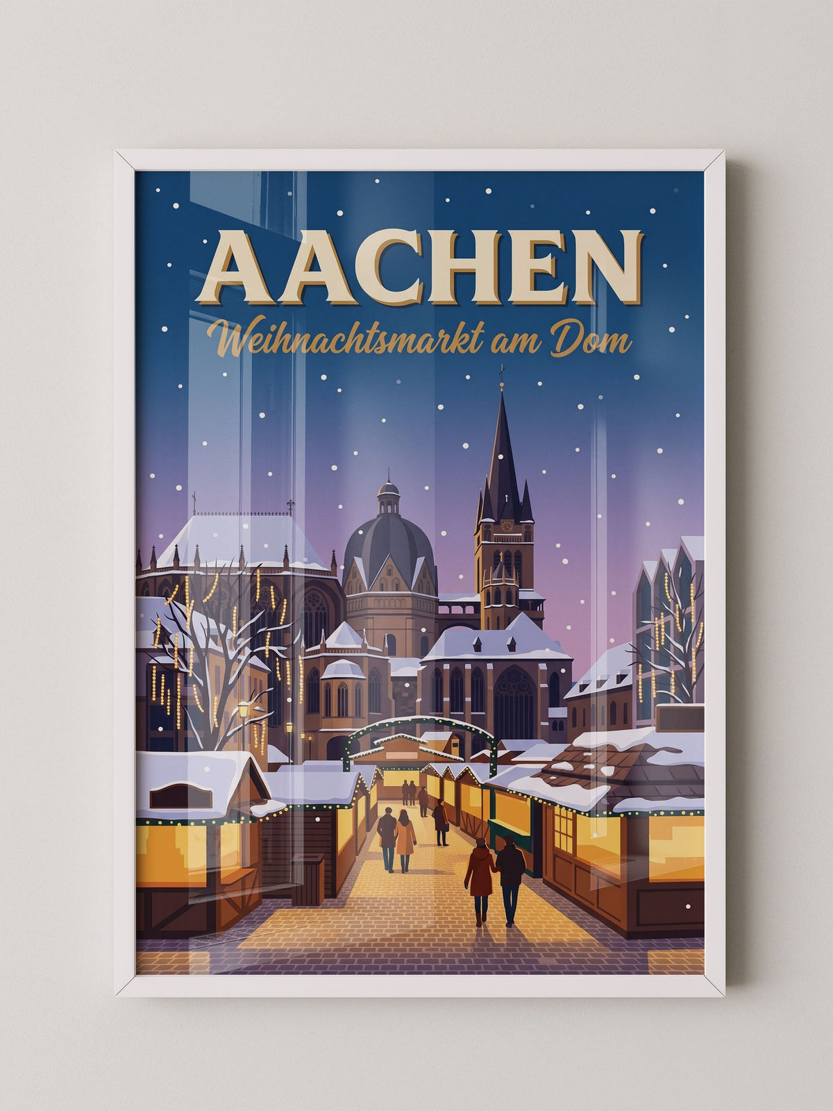 Aachen Weihnachtsmarkt Dom