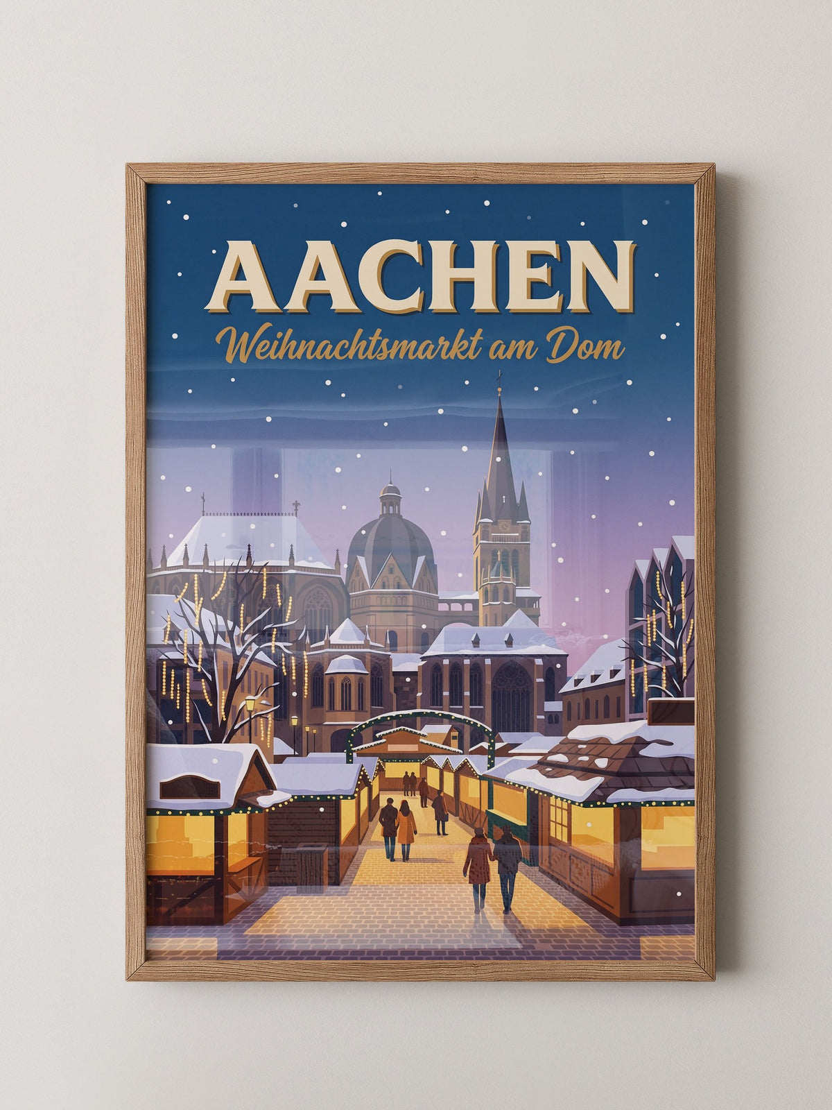 Aachen Weihnachtsmarkt Dom