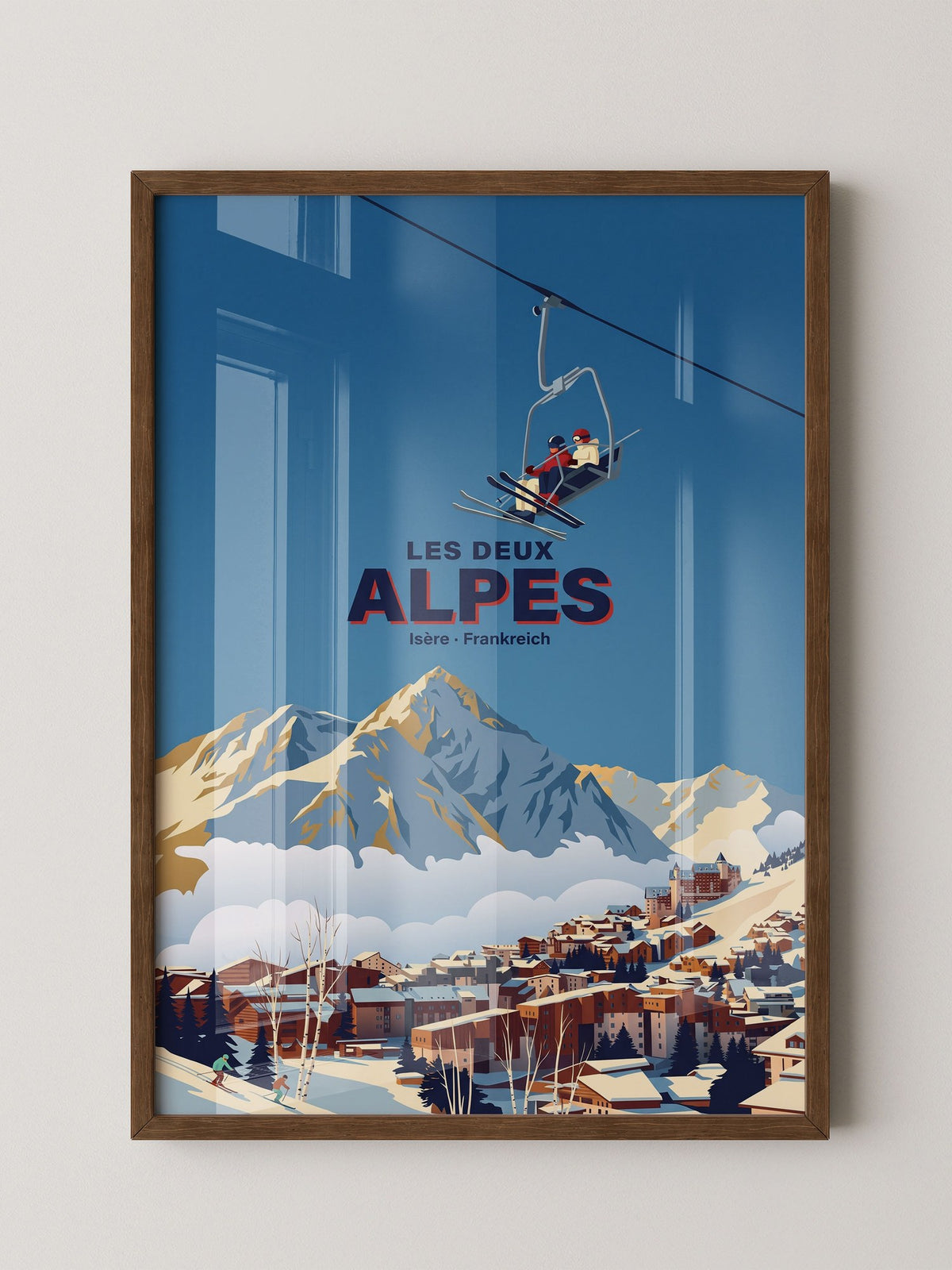 Wintersport Alpen Landschaft
