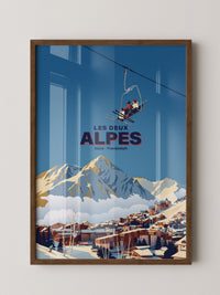 Wintersport Alpen Landschaft