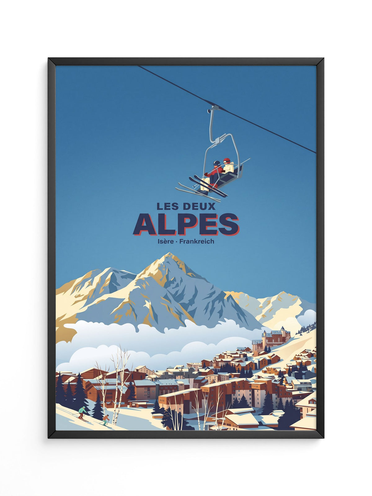 Wintersport Alpen Landschaft