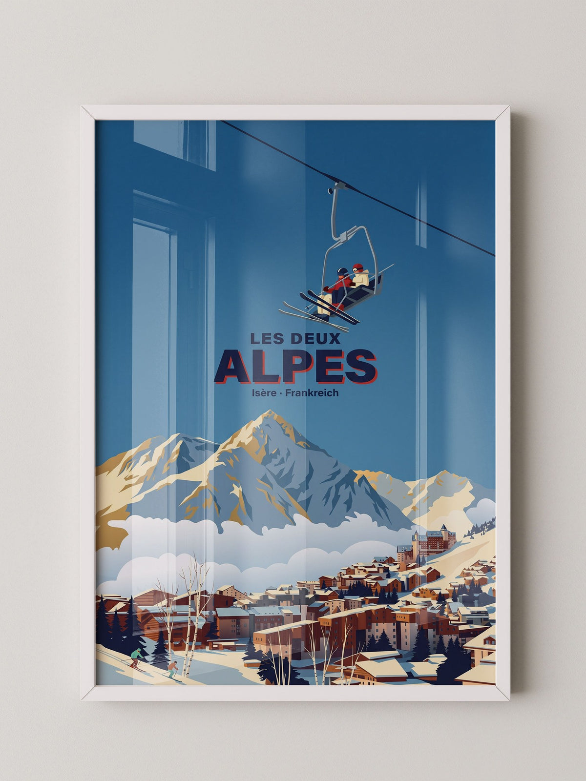 Wintersport Alpen Landschaft