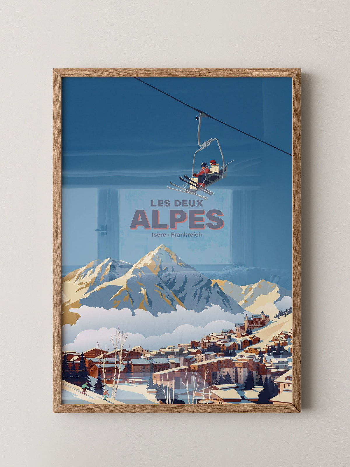 Wintersport Alpen Landschaft