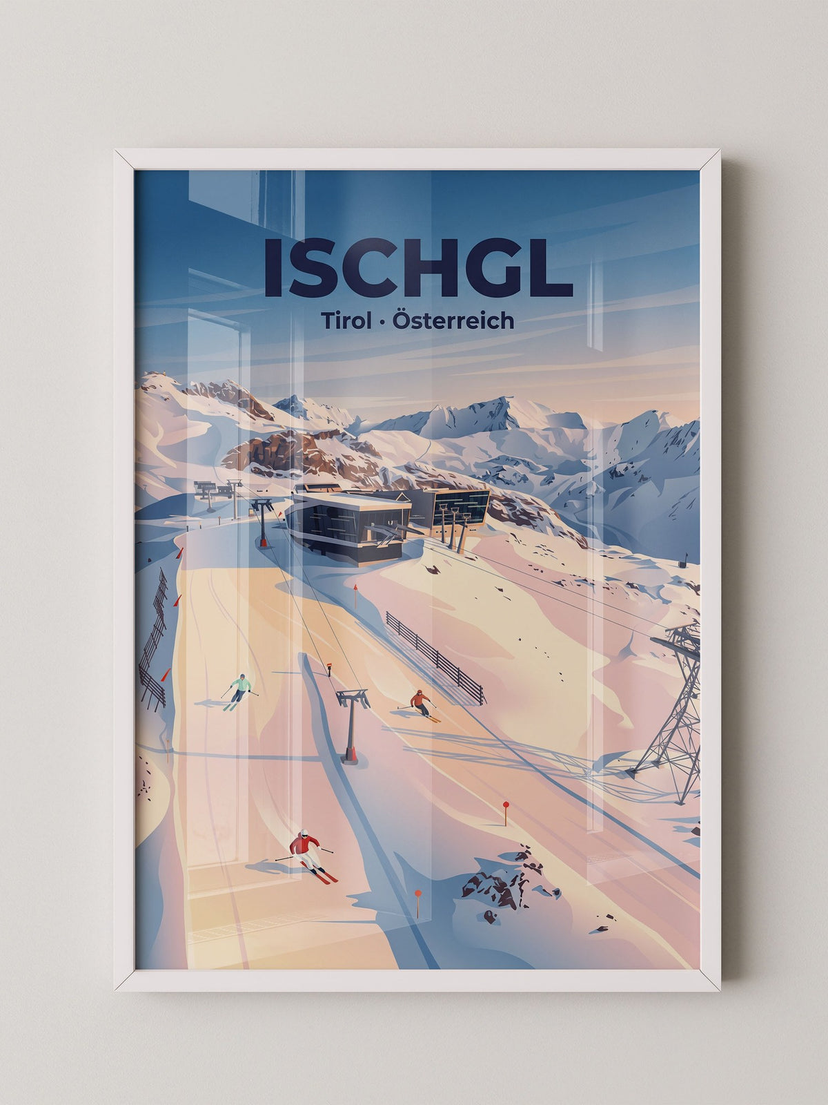 Skigebiet Ischgl Alpen