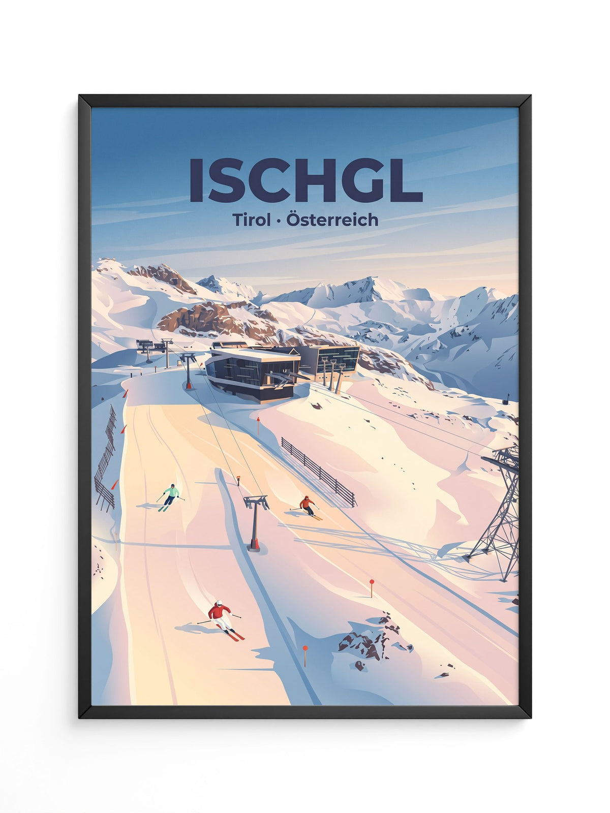 Skigebiet Ischgl Alpen