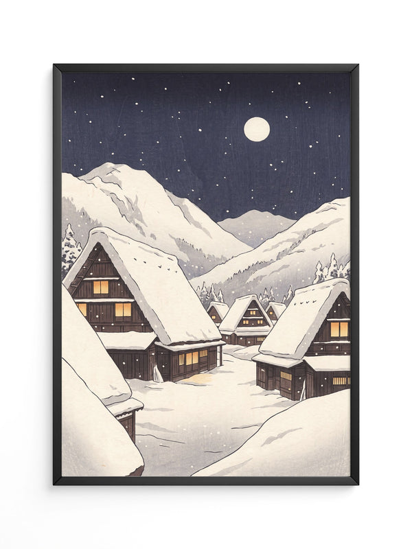 Winterliche Berglandschaft