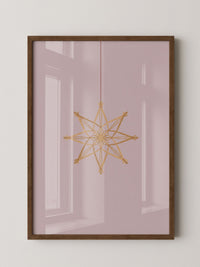 Geflochtenes Ornament Rosa