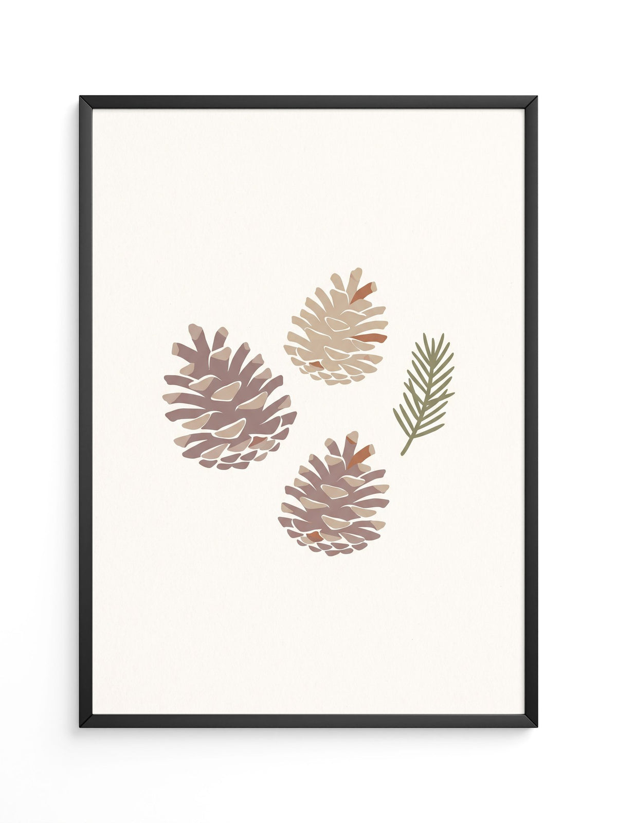 Zapfen Natur Minimalistisch