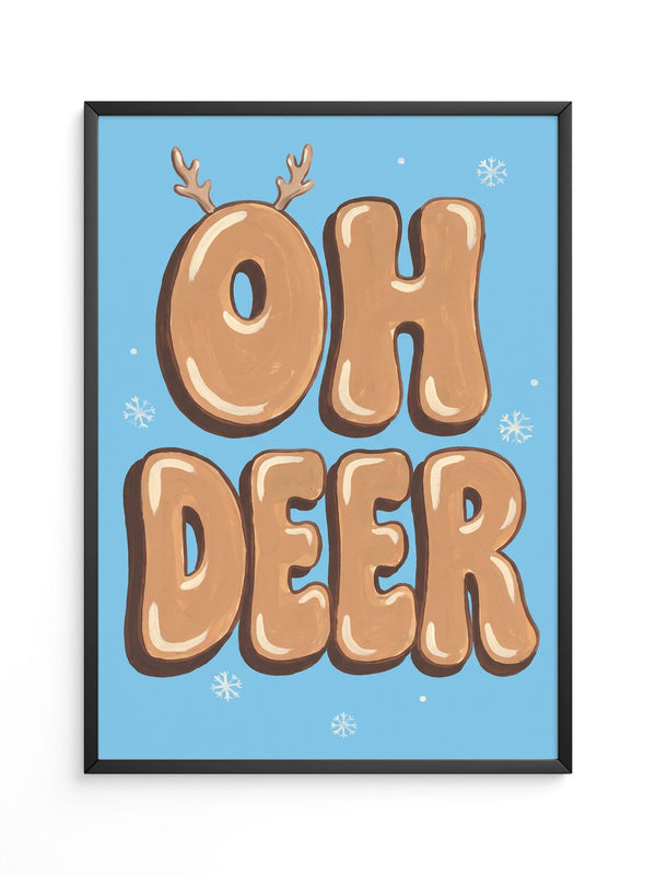 Typografie Oh Deer