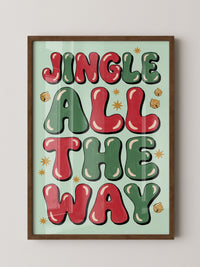 Weihnachtliche Typo