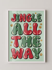 Weihnachtliche Typo