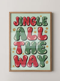 Weihnachtliche Typo