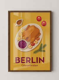 Gänsebraten Festmahl