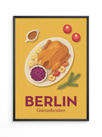 Gänsebraten Festmahl
