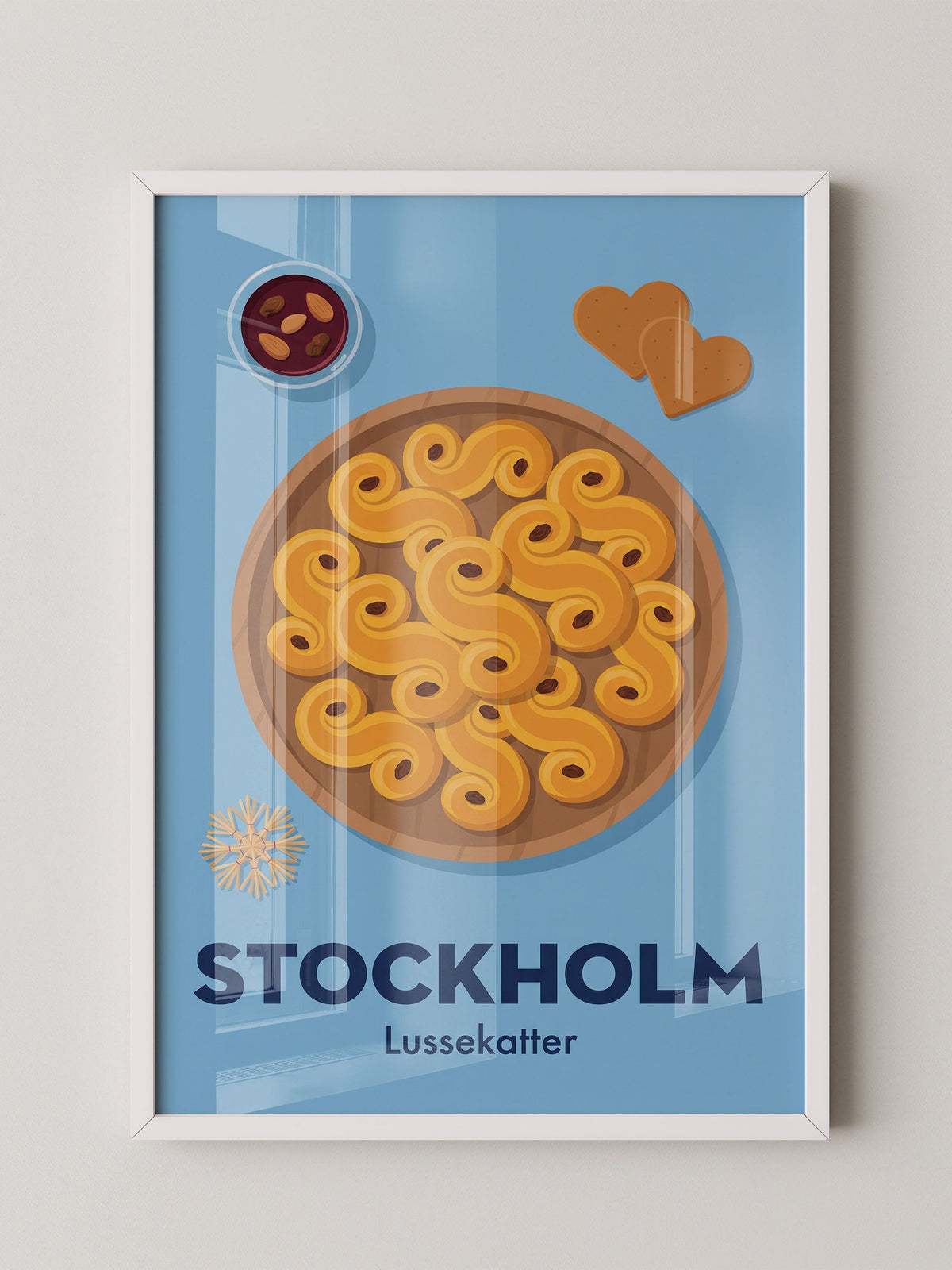 Stockholm Lussekatter Gebäck