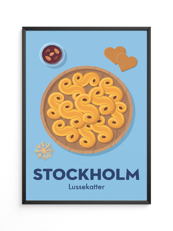 Stockholm Lussekatter Gebäck