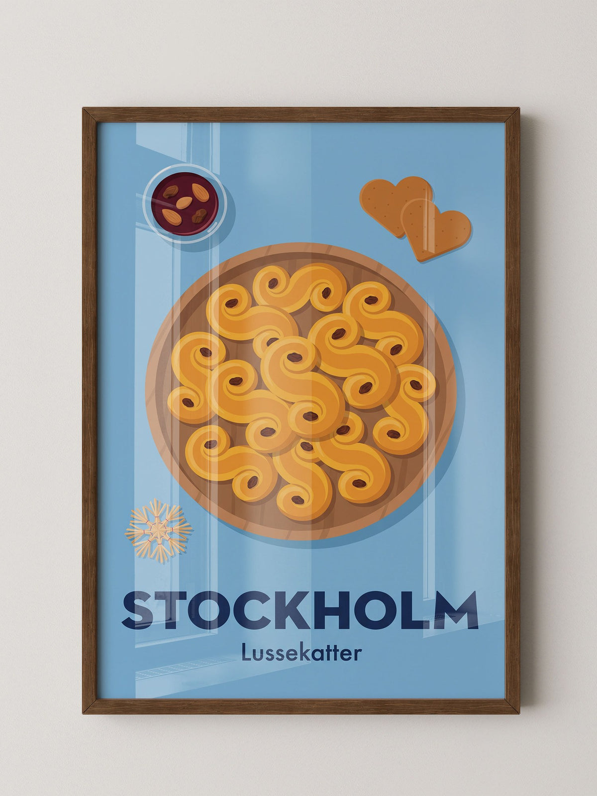 Stockholm Lussekatter Gebäck