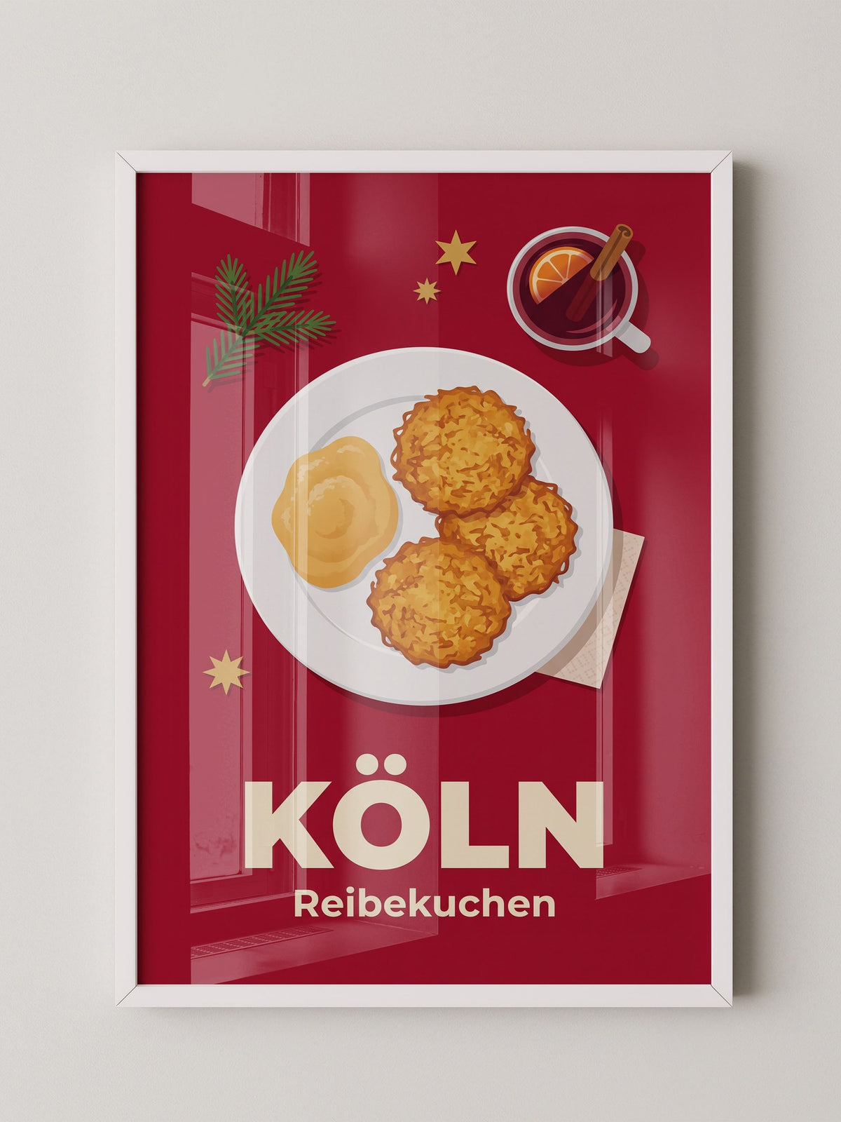 Kölner Gebäck Lebkuchen Plakat