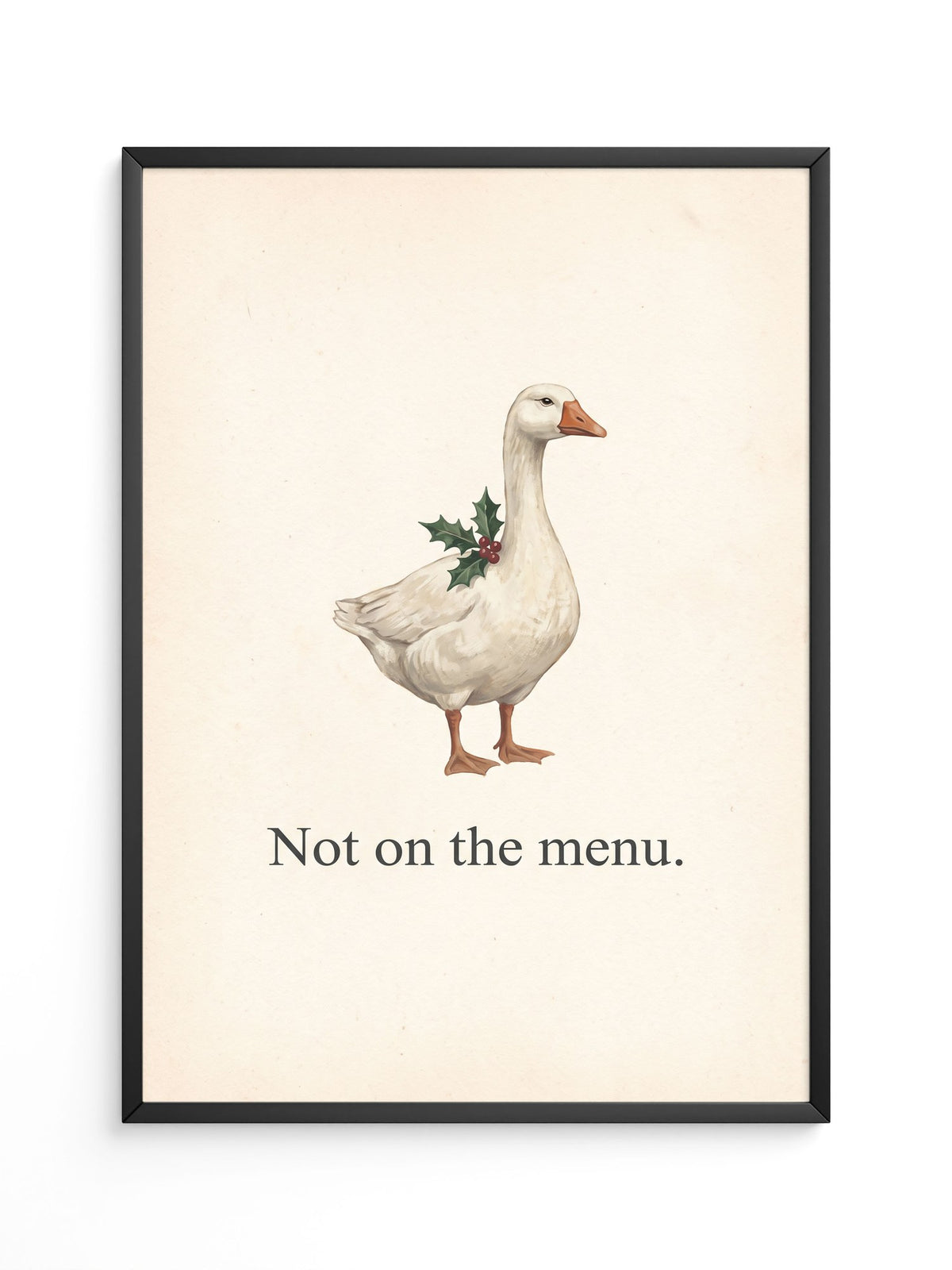 Weihnachtsgans Illustration