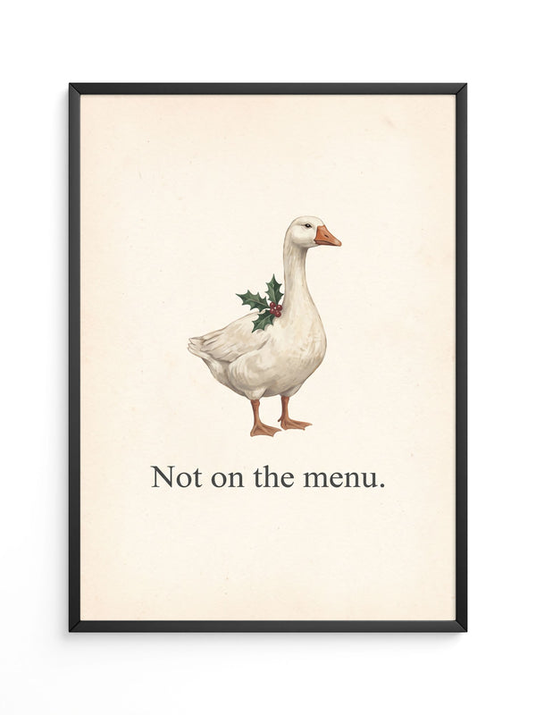 Weihnachtsgans Illustration