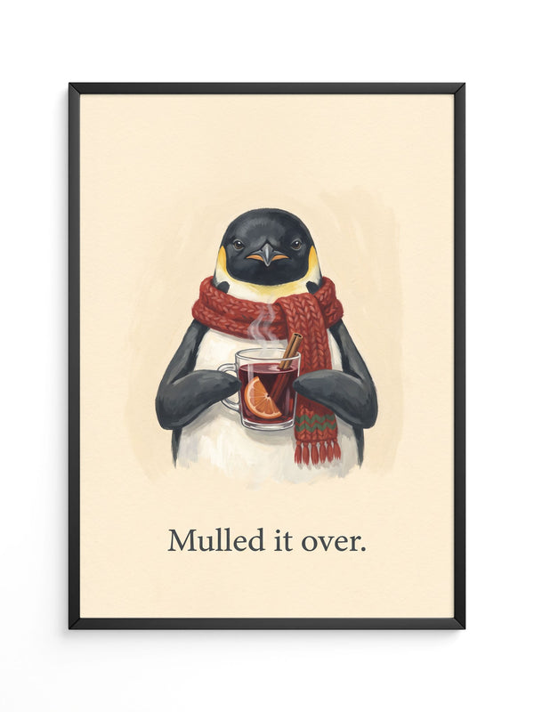 Pinguin Winter Illustration
