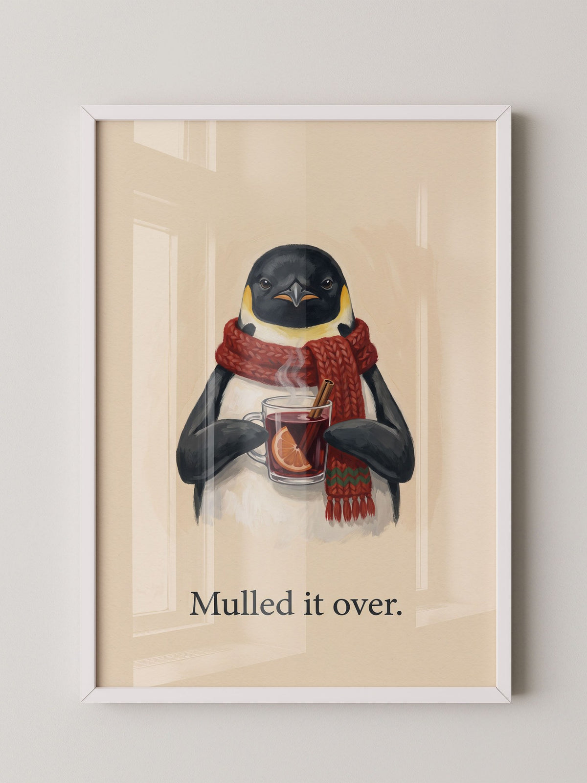 Pinguin Winter Illustration