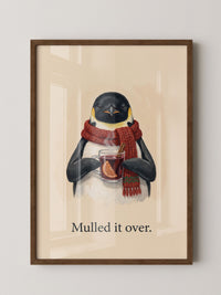 Pinguin Winter Illustration