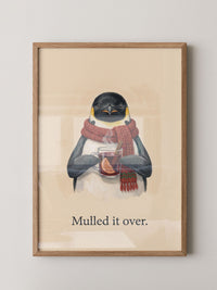 Pinguin Winter Illustration