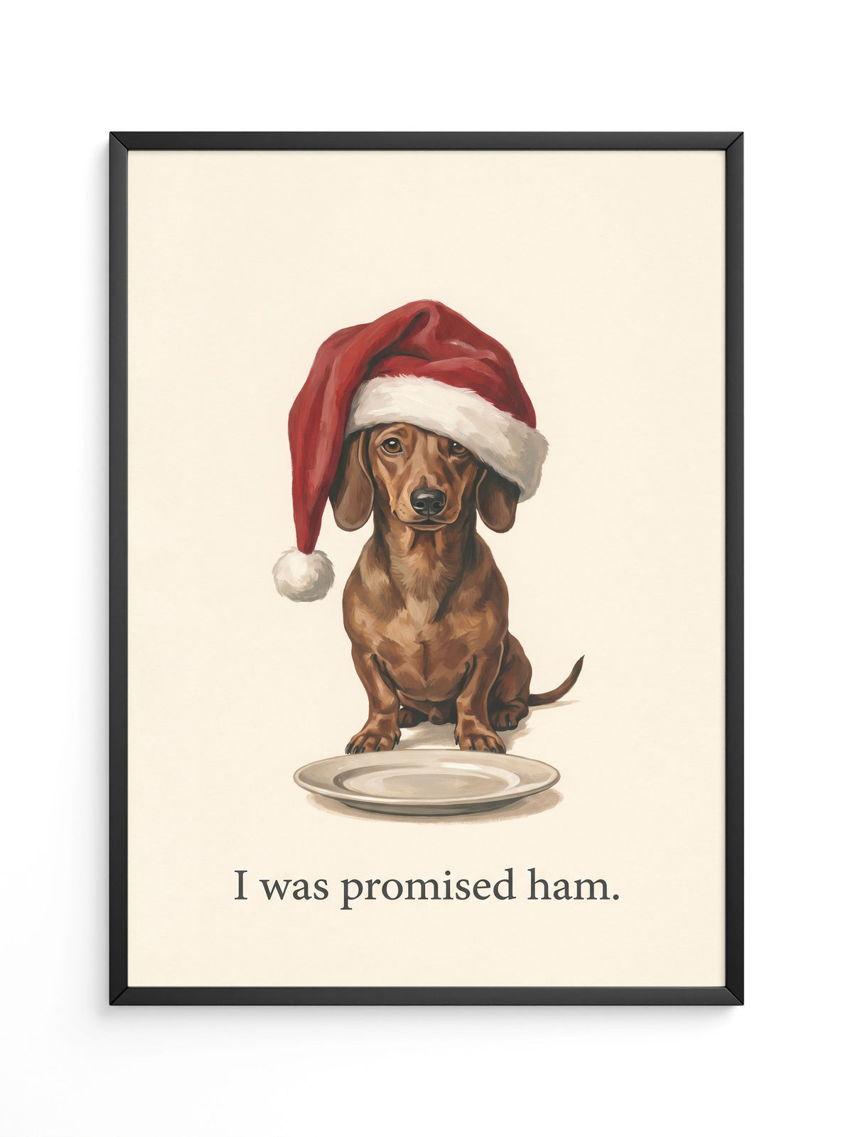 Dackel Weihnachtsfantasie