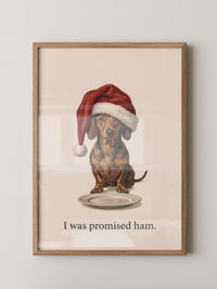 Dackel Weihnachtsfantasie