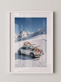 Sportwagen Winterstimmung
