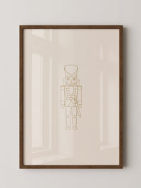 Nussknacker Gold Illustration