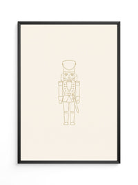 Nussknacker Gold Illustration