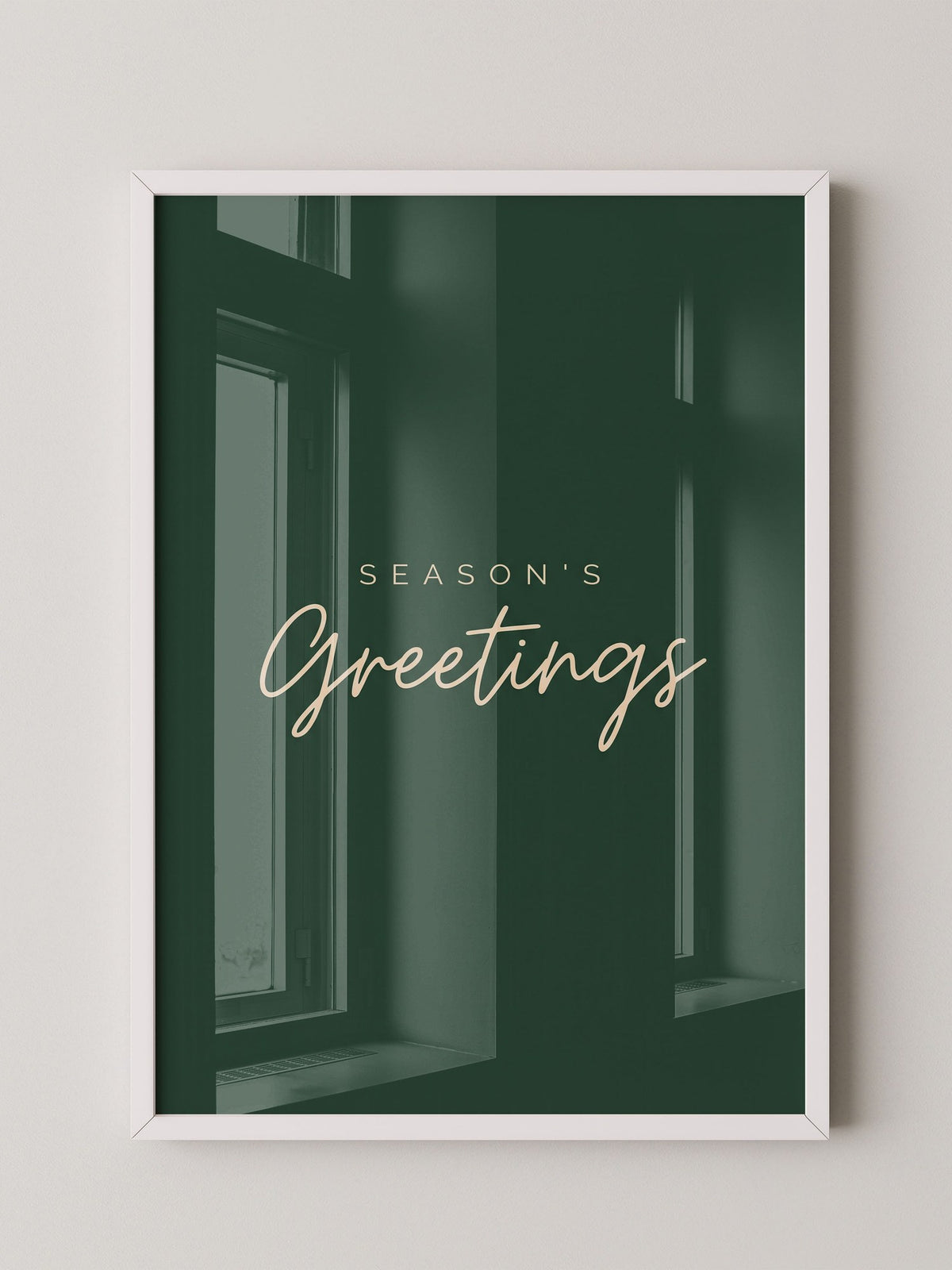 Season's Greetings Grün