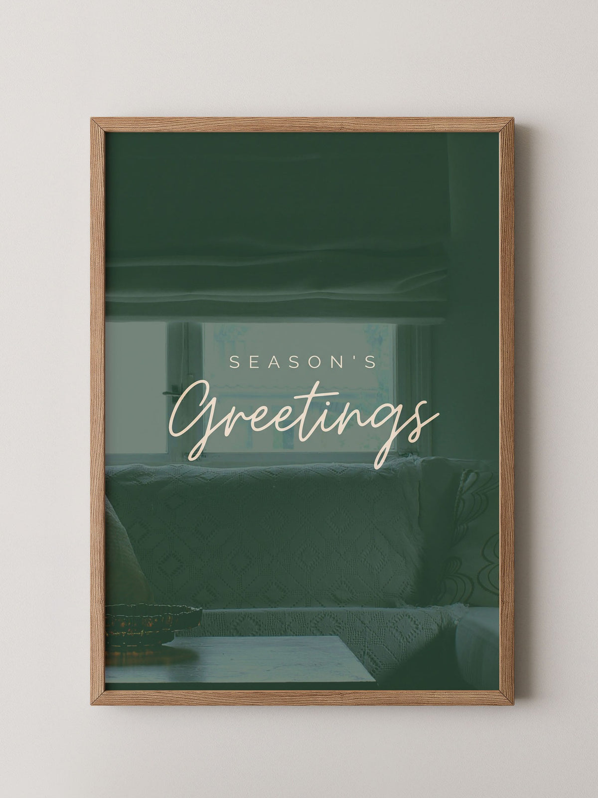 Season's Greetings Grün