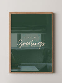 Season's Greetings Grün