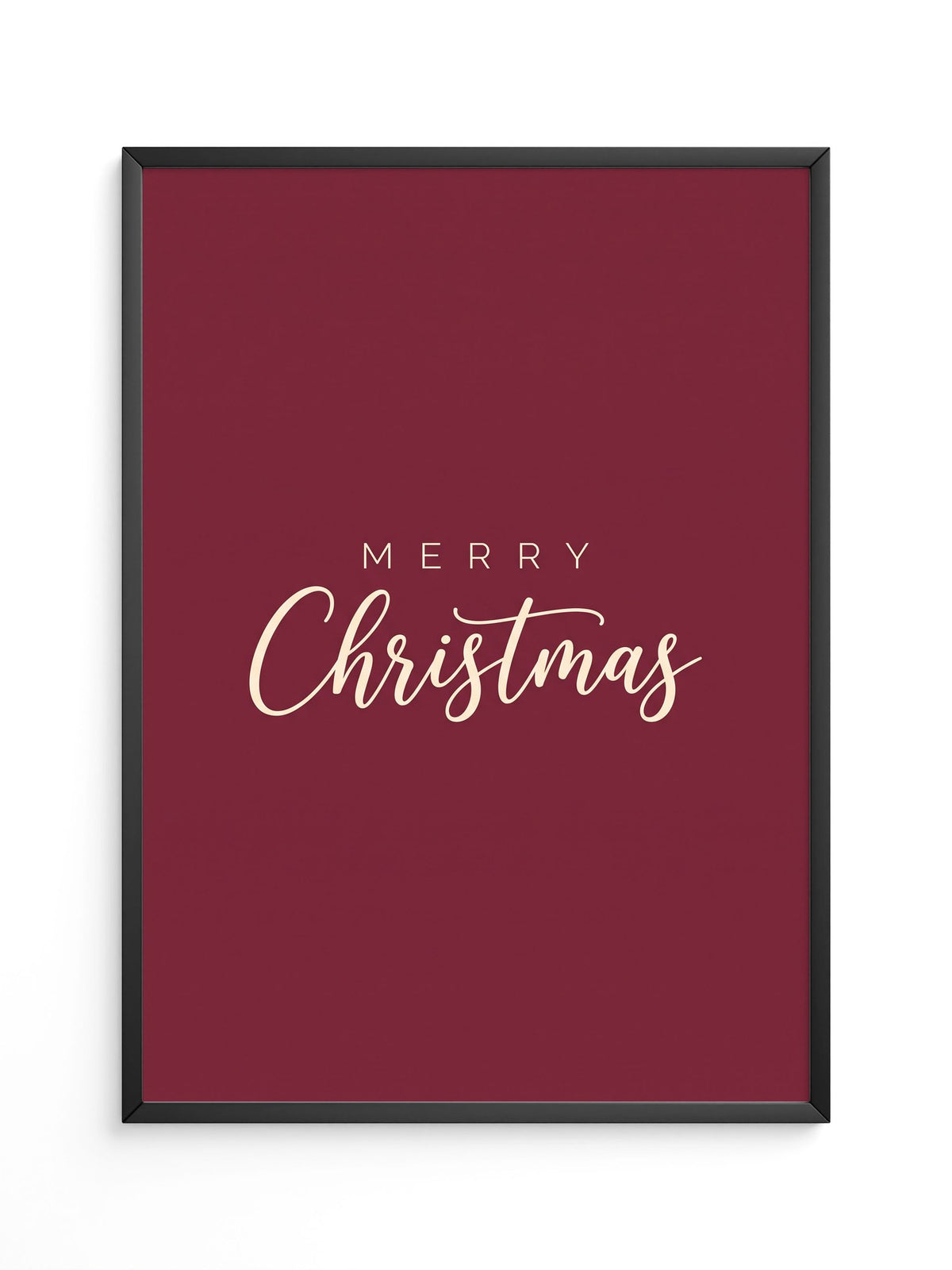 Weihnachten Gruß Rot