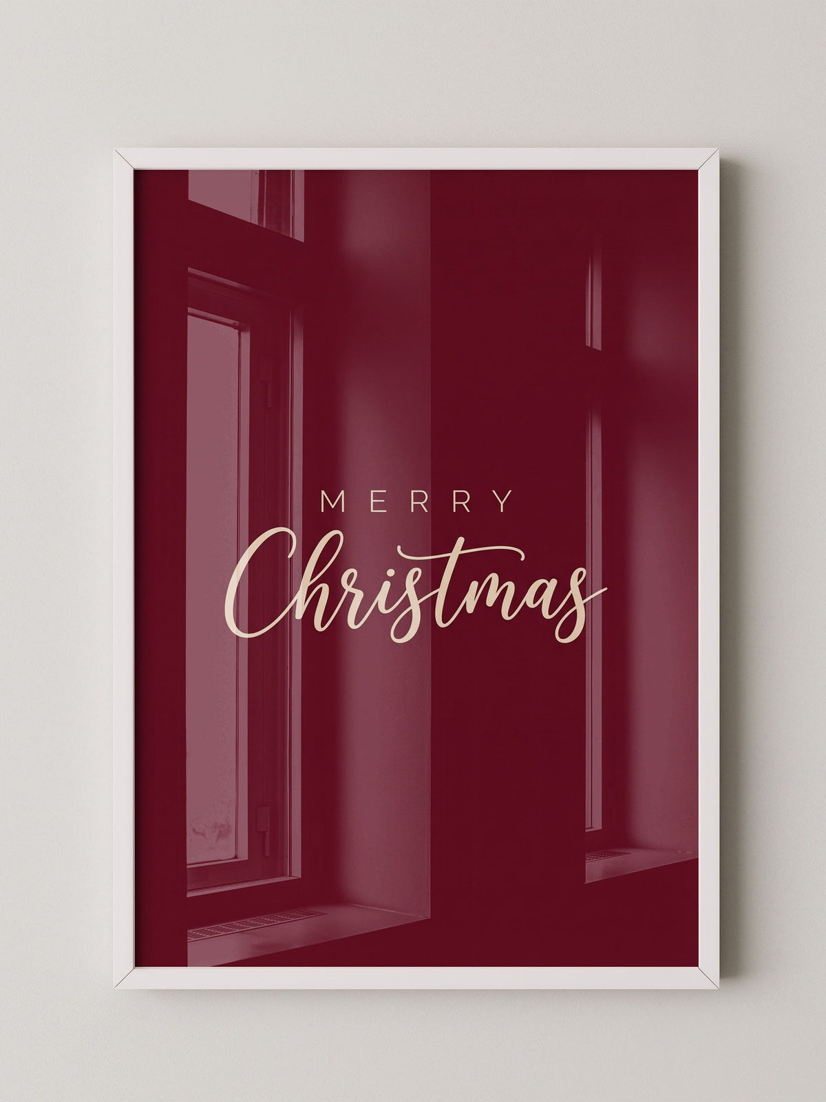 Weihnachten Gruß Rot