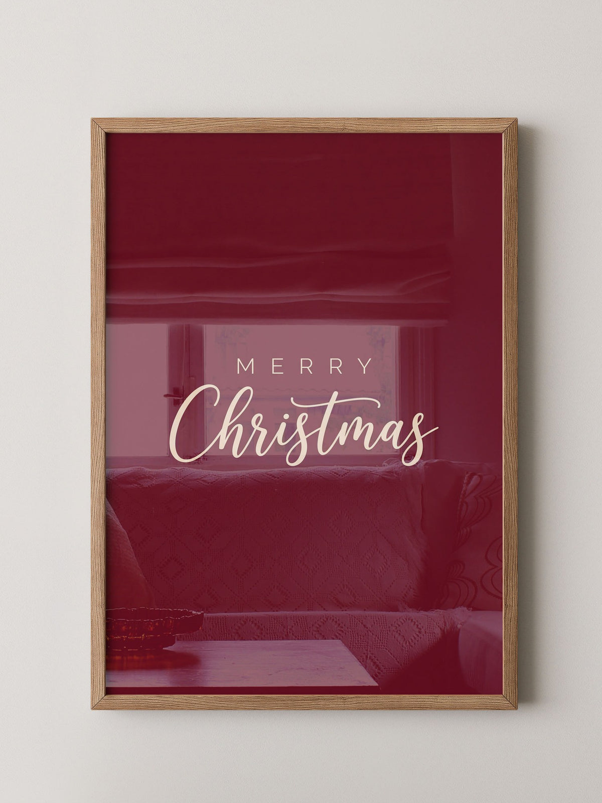Weihnachten Gruß Rot