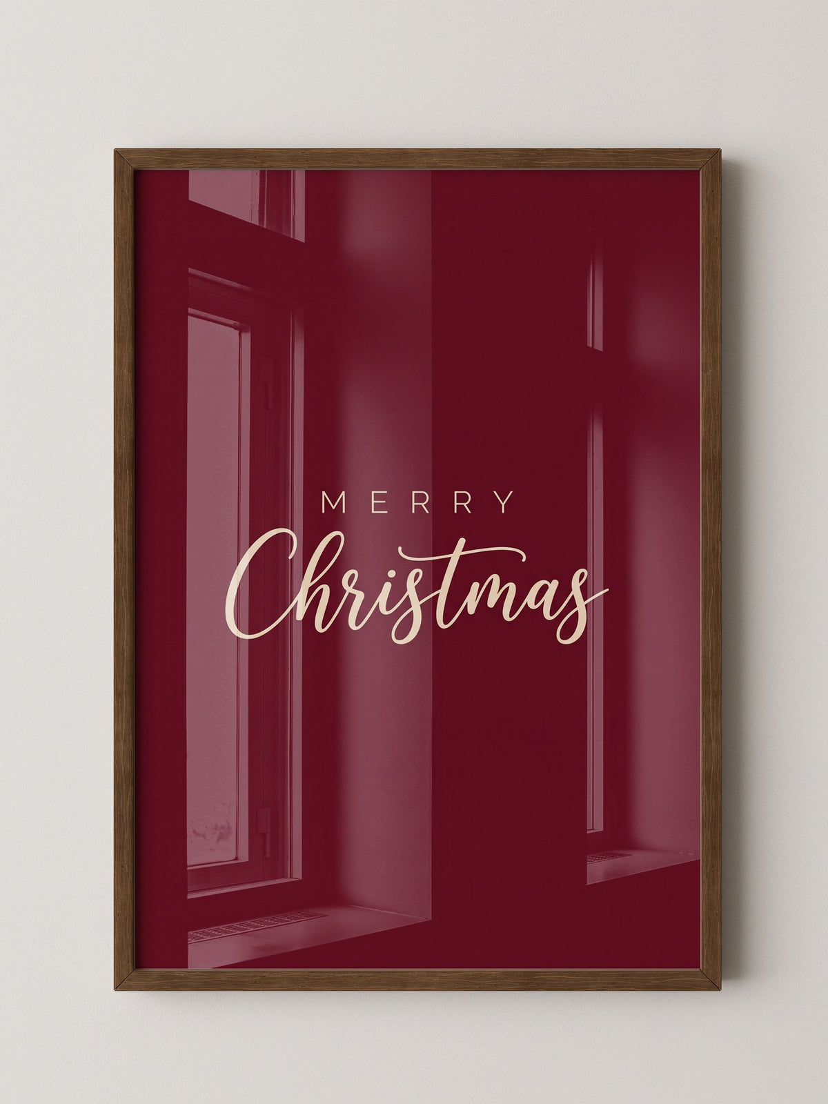 Weihnachten Gruß Rot
