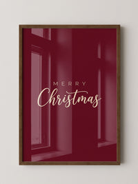 Weihnachten Gruß Rot